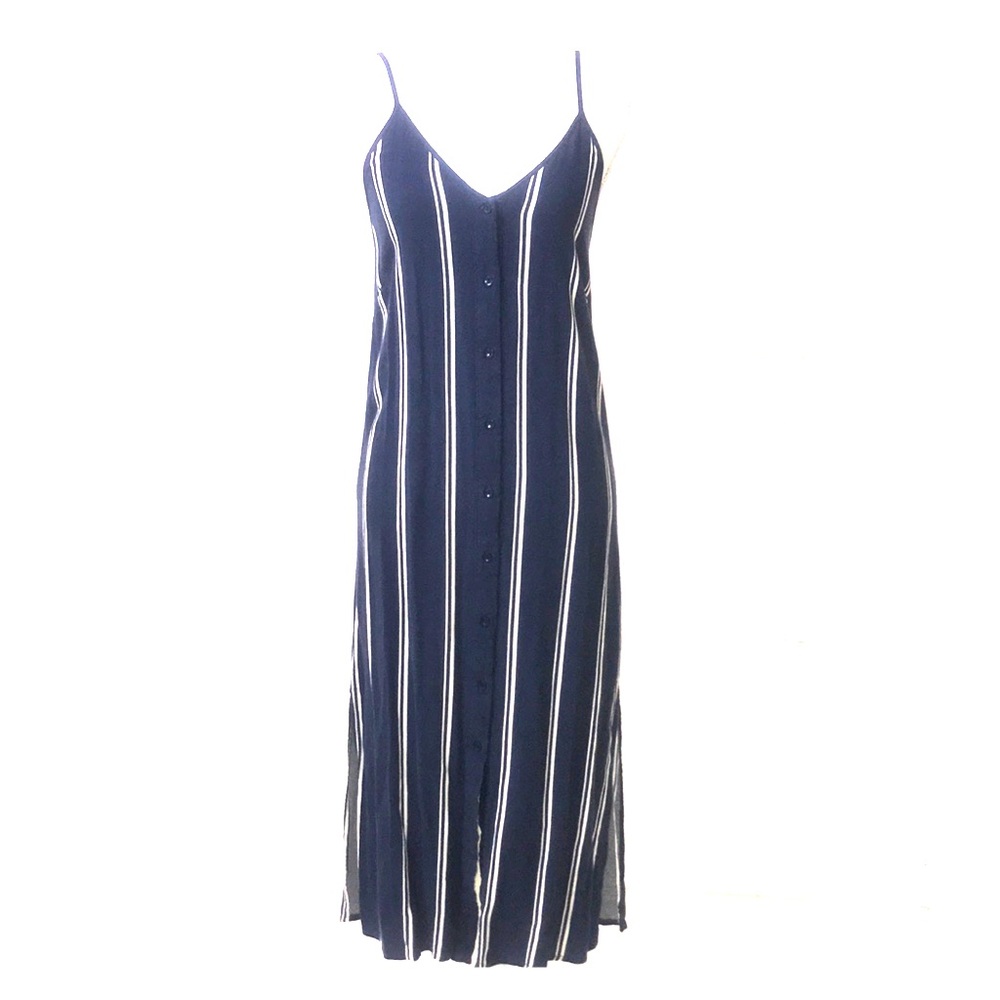 LA Hearts midi button tunic dress